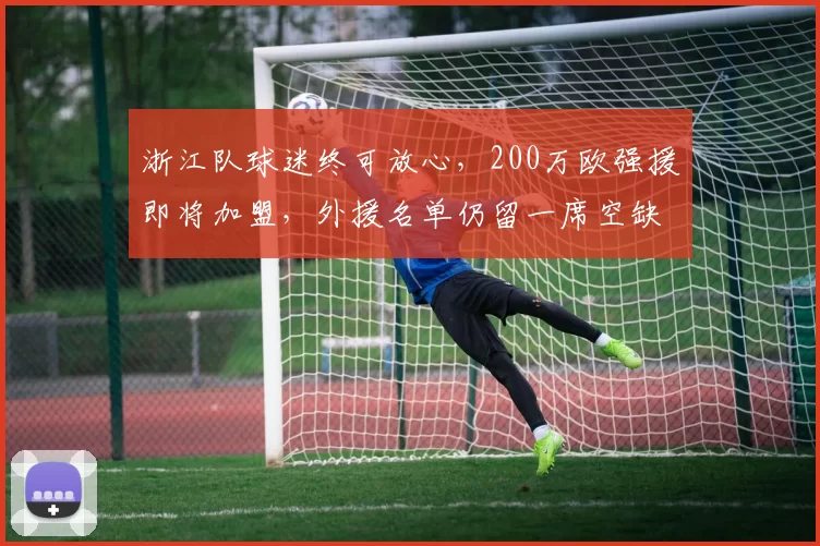 浙江队球迷终可放心,200万欧强援即将加盟,外援名单仍留一席空缺_马尔科·托利奇_尼科·扬科维奇_弗兰克