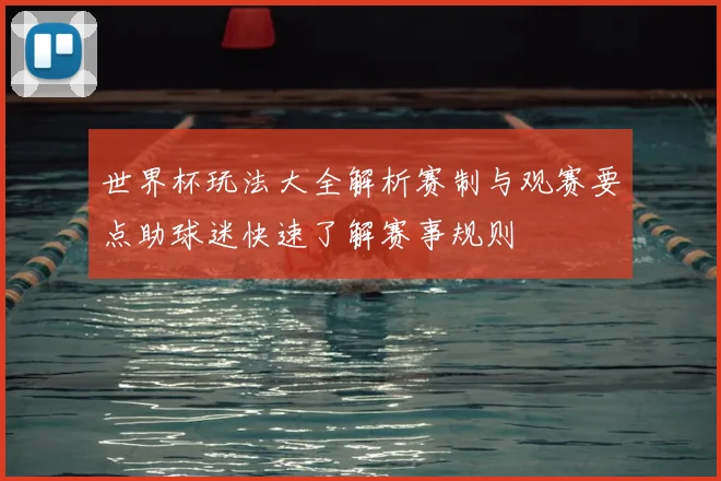世界杯玩法大全解析赛制与观赛要点助球迷快速了解赛事规则